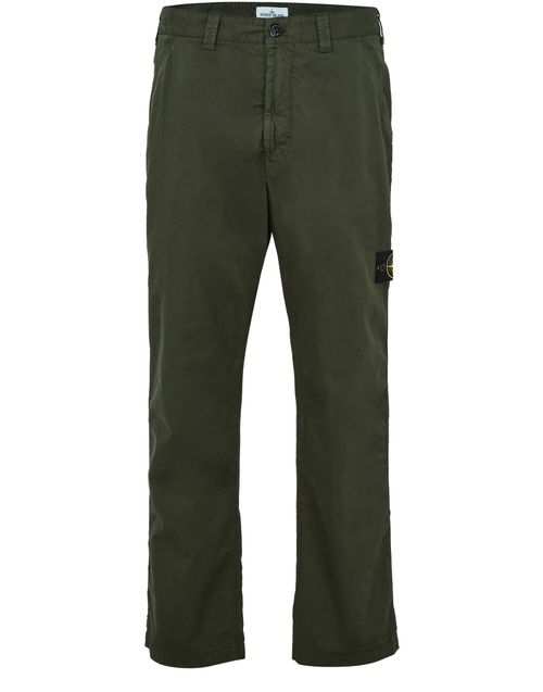 STONE ISLAND Logo patch jeans