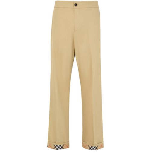 BURBERRY Cotton suit pants