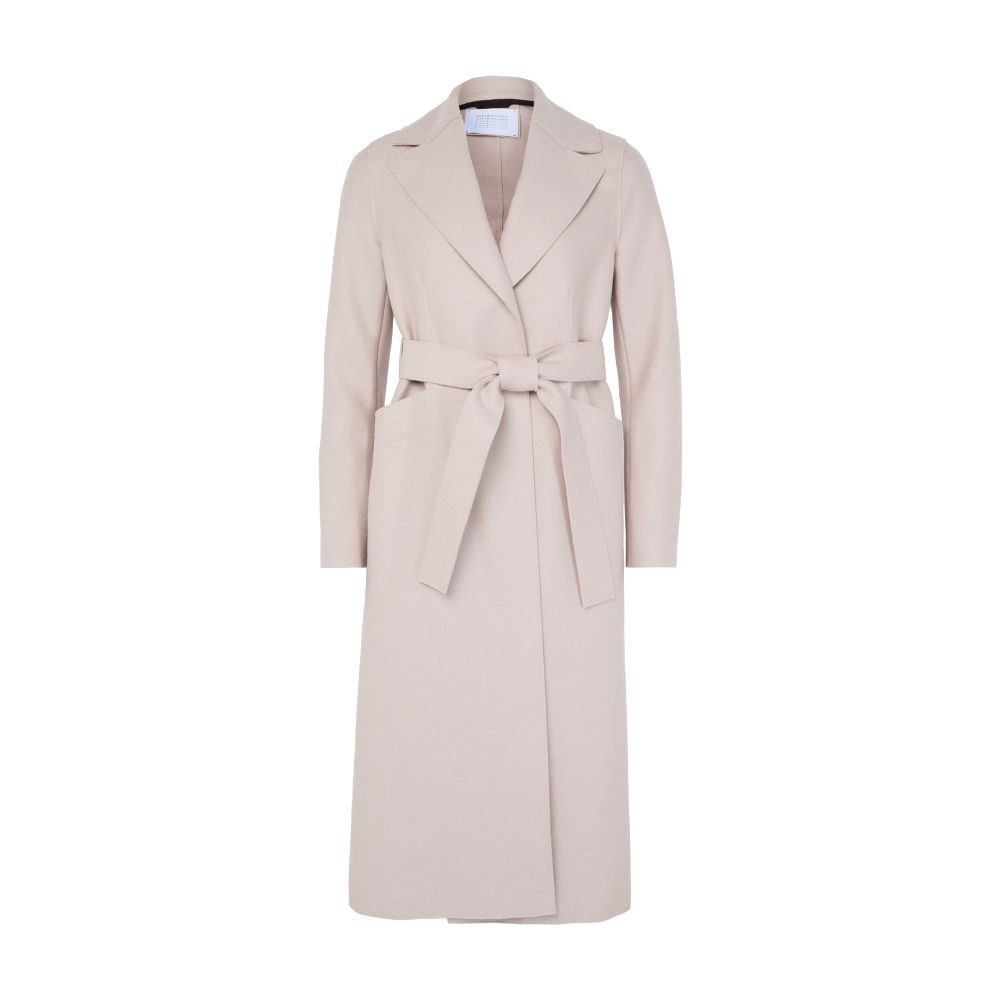 Maxi coat in pressed wool thumbnail 7