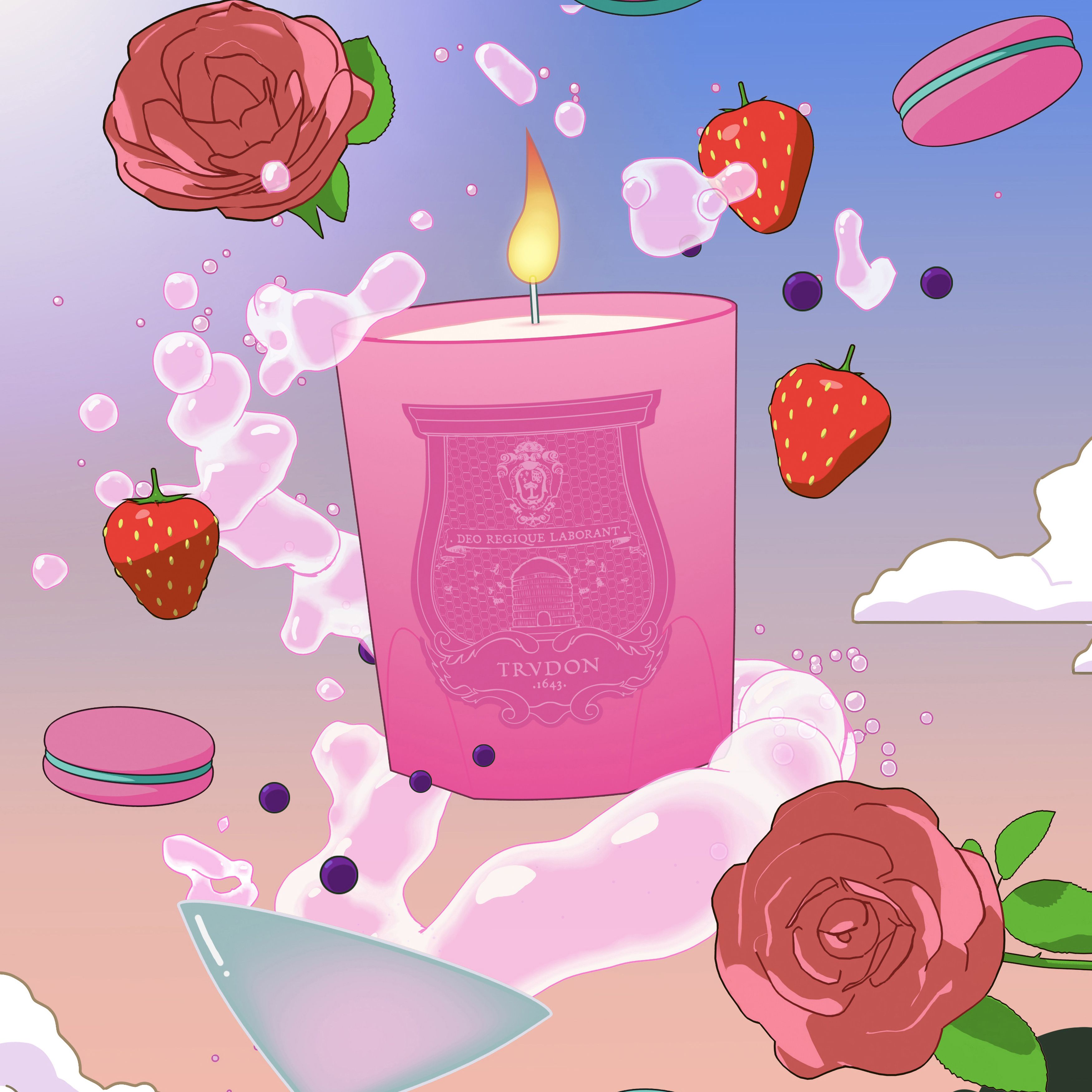 Summer Haze scented candle 270 g thumbnail 4