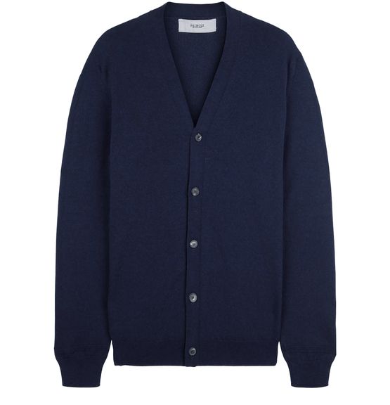 Men s V Neck Cashmere Cardigan PRINGLE OF SCOTLAND 24S