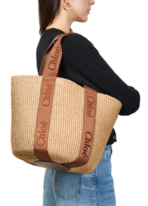 CHLOE Large Woody basket