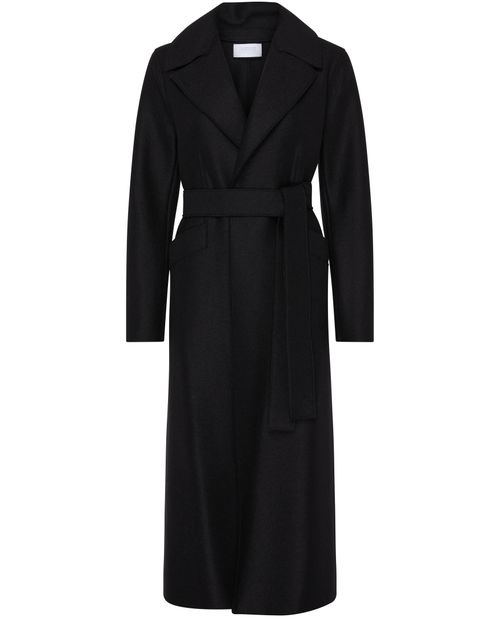 HARRIS WHARF LONDON Pressed wool long coat