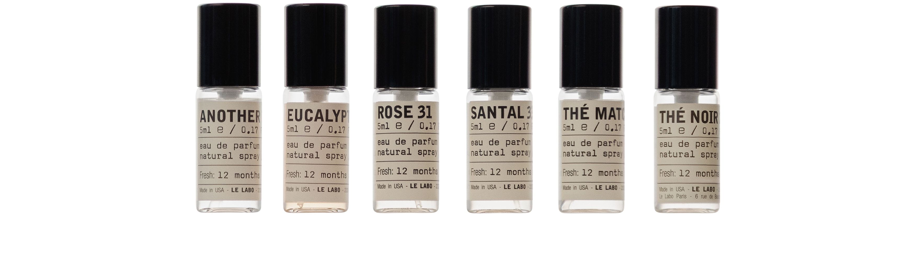 Holiday 2025 eau de parfum discovery set 6 x 5 ml