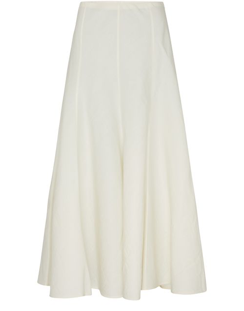 KHAITE Lenno midi skirt