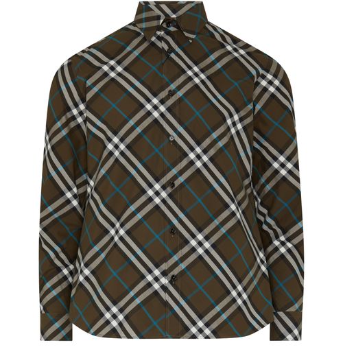 BURBERRY Check wool jacket