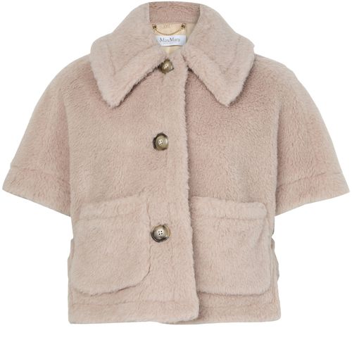MAX MARA Cape aus Teddy-Stoff Newterzo