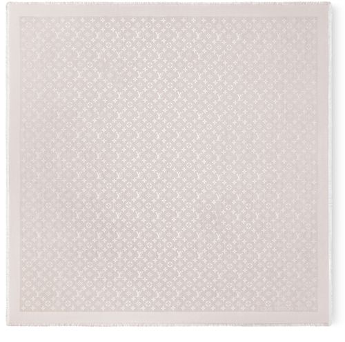 LOUIS VUITTON Châle Monogram Classic