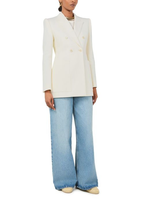 CHLOE Cotton blend jacquard blazer