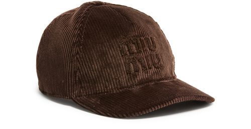 MIU MIU Corduroy cap