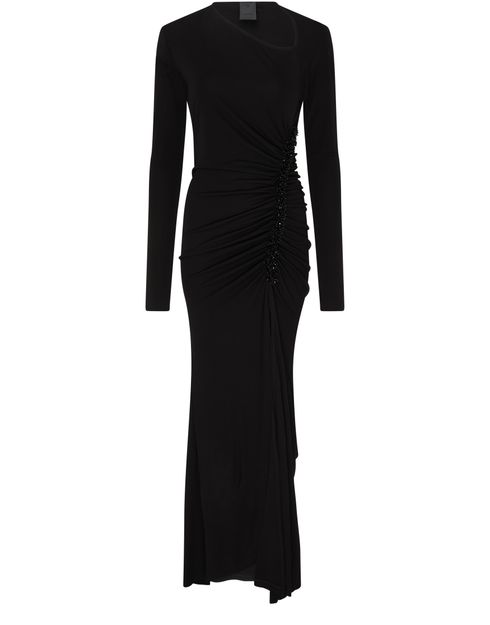 Robe drapee en jersey brode Femme GIVENCHY 24S