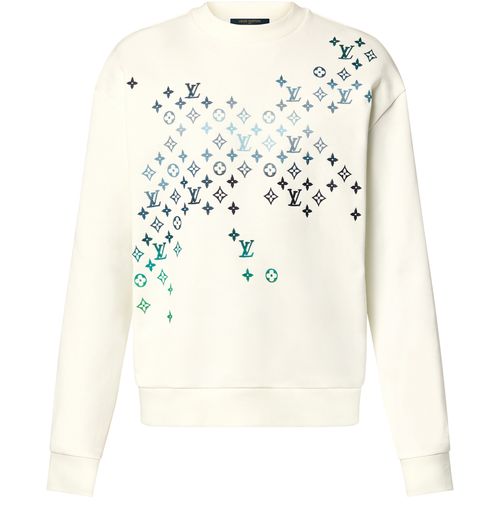 LOUIS VUITTON Embroidered Cotton Sweatshirt
