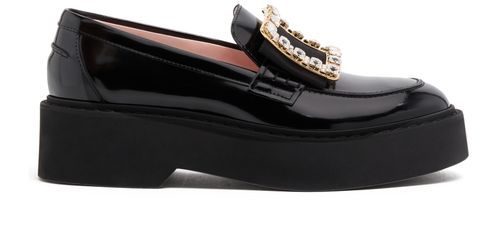 ROGER VIVIER Viv rangers high strass loafers