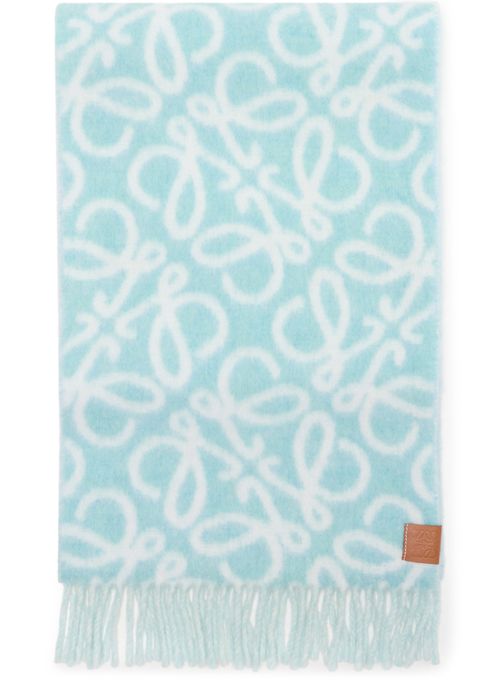 LOEWE Anagram scarf in alpaca and wool blend