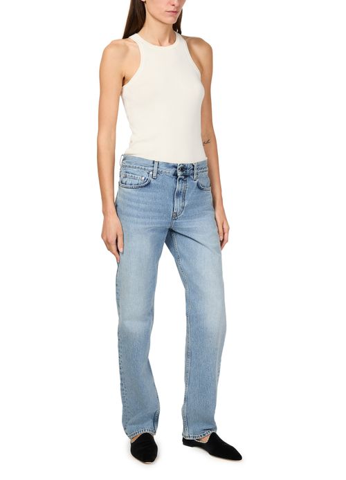TOTEME Low waist straight jeans
