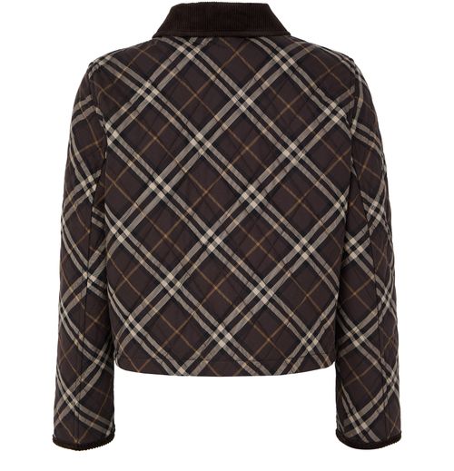 BURBERRY Oldham Check Quilted Jacket