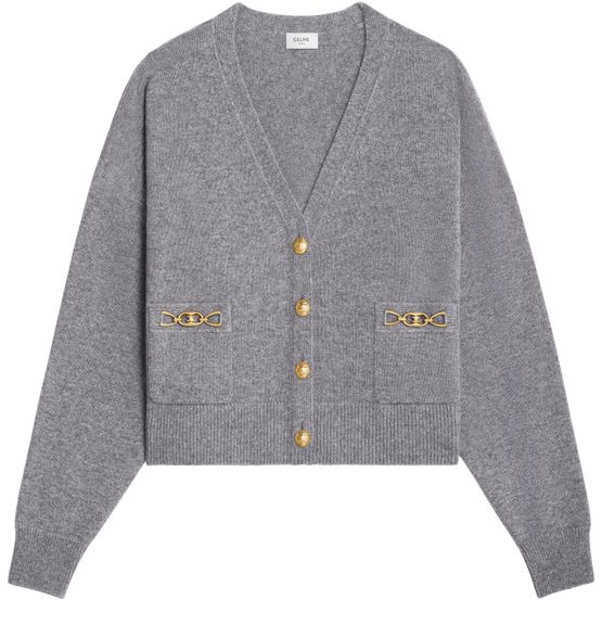 Heritage cashmere gourmet cardigan CELINE