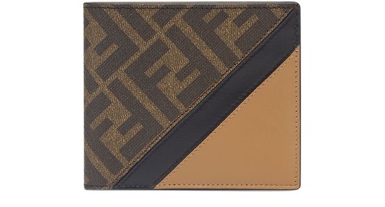 Men s Fendi Diagonal Wallet FENDI 24S