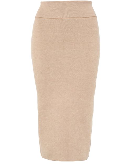 JACQUEMUS The Doppio knit skirt
