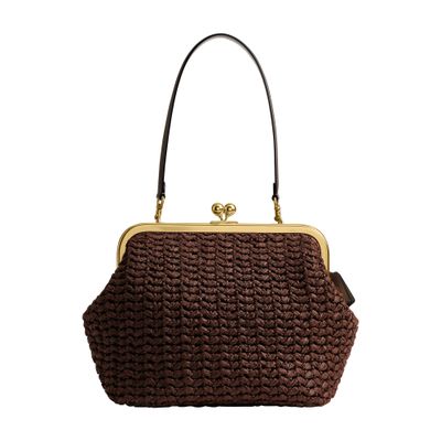 COACH Kisslock Clutch Shoulder archive Women