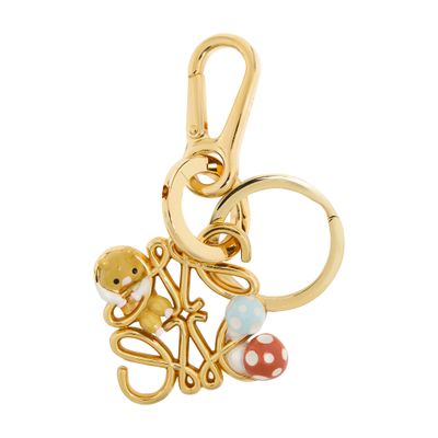 Loewe Women's Anagram Charm With Hamster In Multicolor