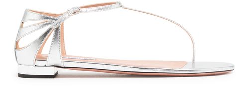 AQUAZZURA Frida flat sandals