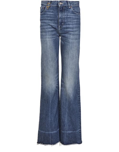 CHLOE Serpent straight-cut jeans in cotton
