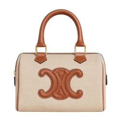 Women's Small boston cuir Triomphe in smooth calfskin, CELINE