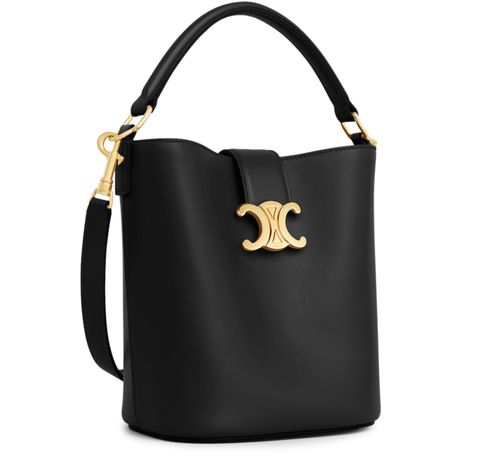CELINE Kleine Louise tasche aus glattem kalbsleder