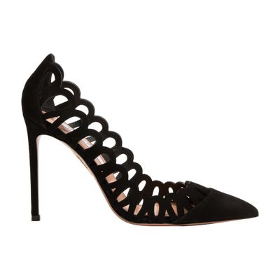 Aquazzura Peep Pumps 105