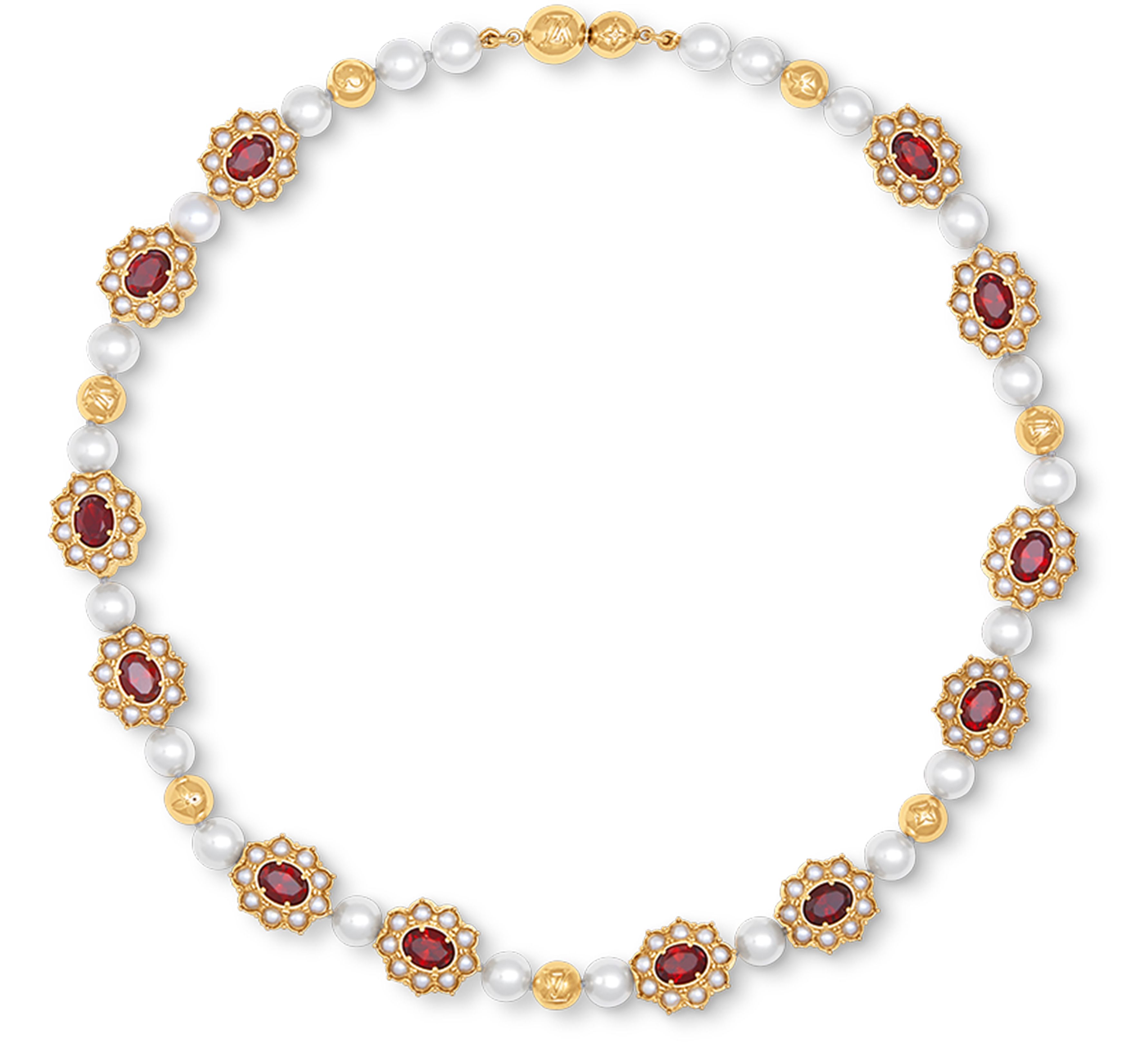LV Dynasty Flower Necklace