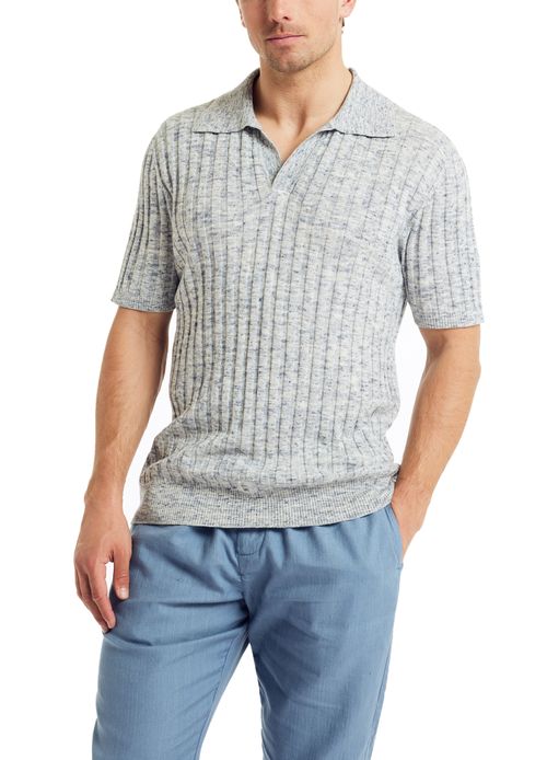 FRESCOBOL CARIOCA Rino Space Dye Knit Polo