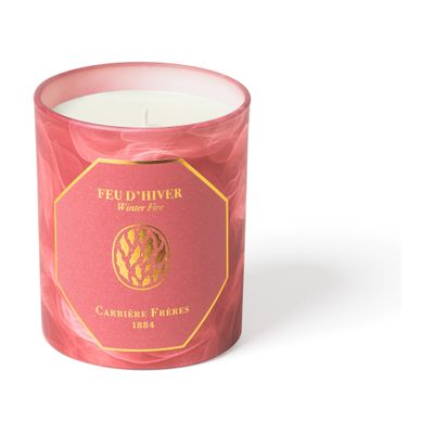 Carriere Freres Winter Flower 24 Scented Candle 185 G In Pink