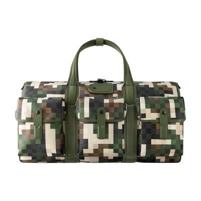 Louis Vuitton Lv Trail Keepall 55 In Green