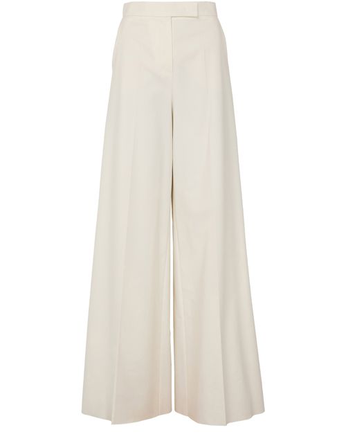 MAX MARA Hose Finish mit weitem Bein