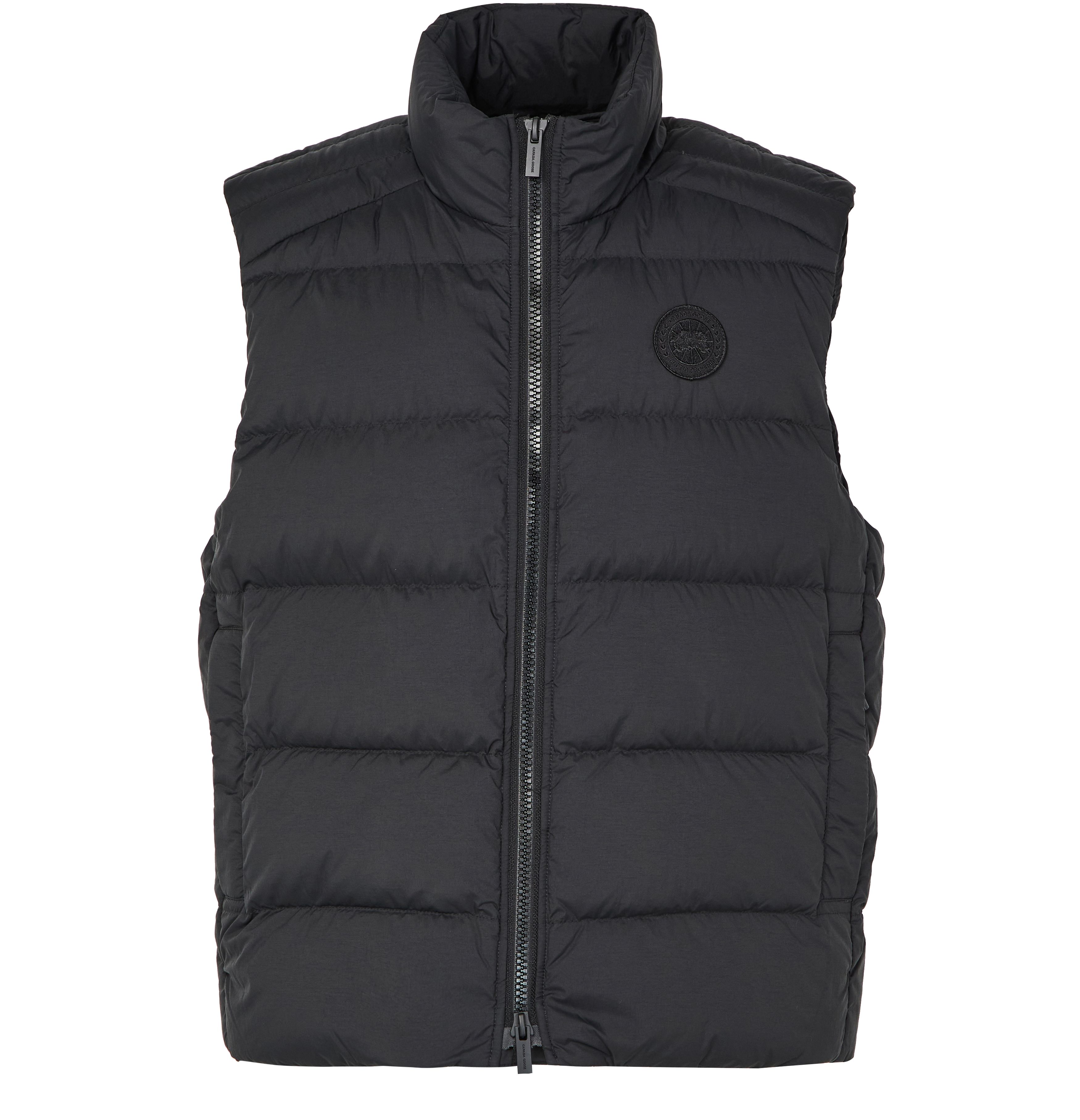 Crofton sleeveless puffer jacket