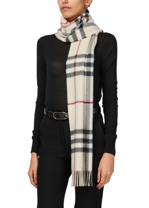 BURBERRY Écharpe en cachemire Check