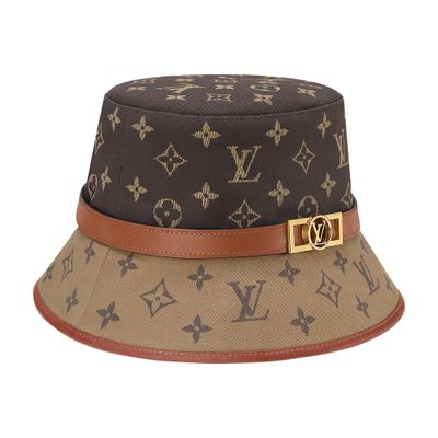 Louis Vuitton Dauphine Bucket Hat In Brown