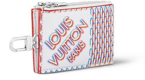 LOUIS VUITTON Double Zipped Card Holder
