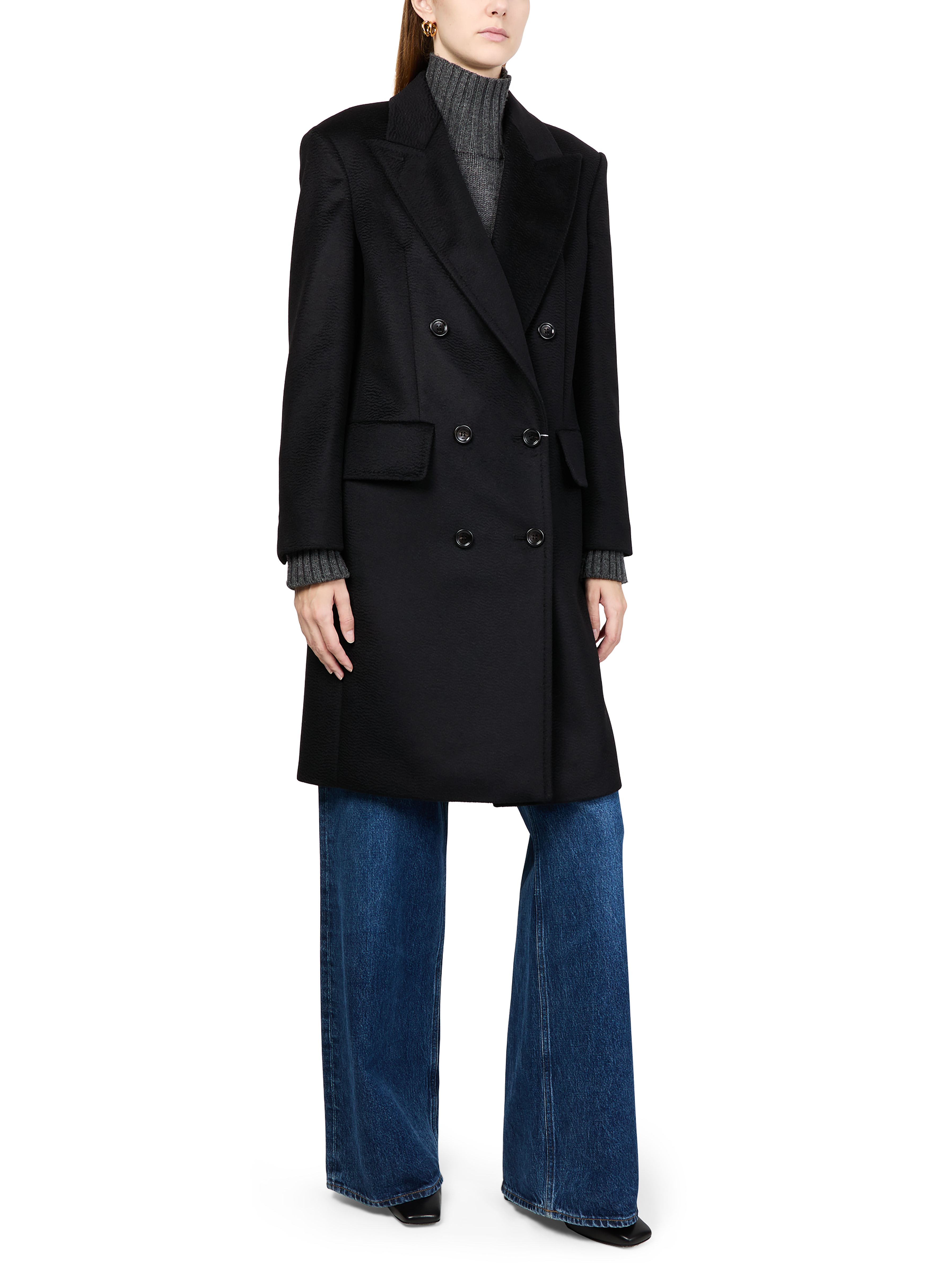 Cosa double-breasted coat thumbnail 6