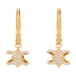 【関税・送料込み】CELINE EARRINGS Celine Gold Tone Chains Earrings With Rhinestone | eBay