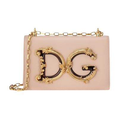 Dolce & Gabbana Dg Girls Cross-body Bag In Powder Pink 1