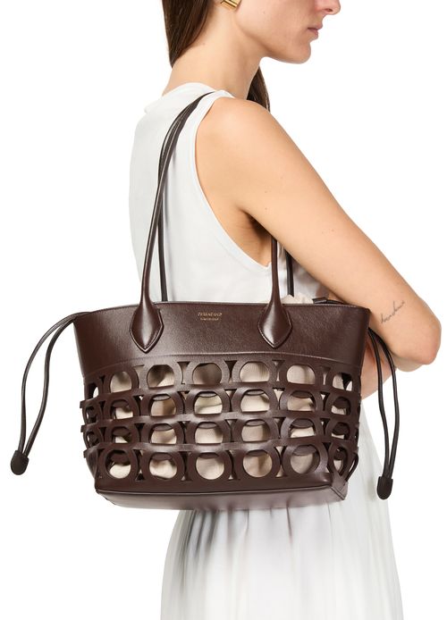 FERRAGAMO Gancini tote bag