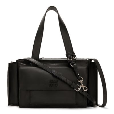 Women's Zipped leather bag | MIU MIU | 24S