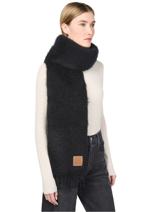 LOEWE Scarf in mohair and wool