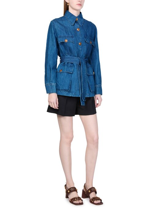 VALENTINO GARAVANI Veste en denim