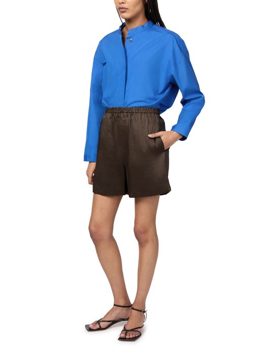 LOULOU STUDIO Adonia elastic waistband shorts