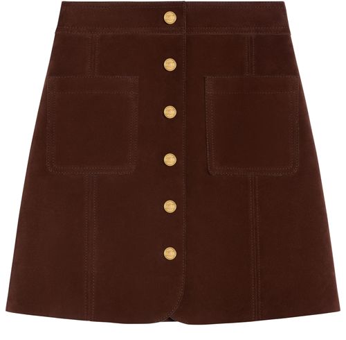 CELINE Short skirt in calfskin