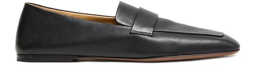 THE ROW Square loafers in leather