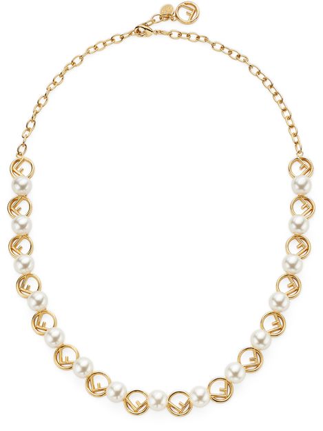 Fendi hotsell f necklace
